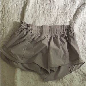 Purple Lululemon shorts